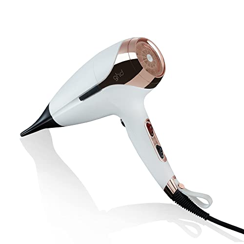 ghd Helios - Secador de pelo profesional con tecnología aeroprecis, Blanco