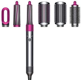 Dyson Airwrap Smooth+Control Multistyler Warm Fuchsia, Nickel 2.675 m 1300 W - Moldeador de pelo (Multistyler, Warm, 28 °C, 90 °C, Fuchsia, Nickel, 2.675 m)