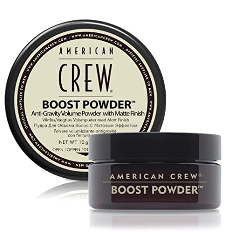 American Crew Boost Powder Polvos Pelo Hombre, Antigravedad y Volumen con Acabado Mate, 10 g (Paquete de 1)