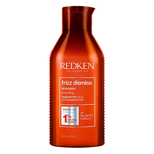 Redken | Champú Antiencrespamiento Para todo tipo de Cabello de fino a grueso, Frizz Dismiss, 300ml